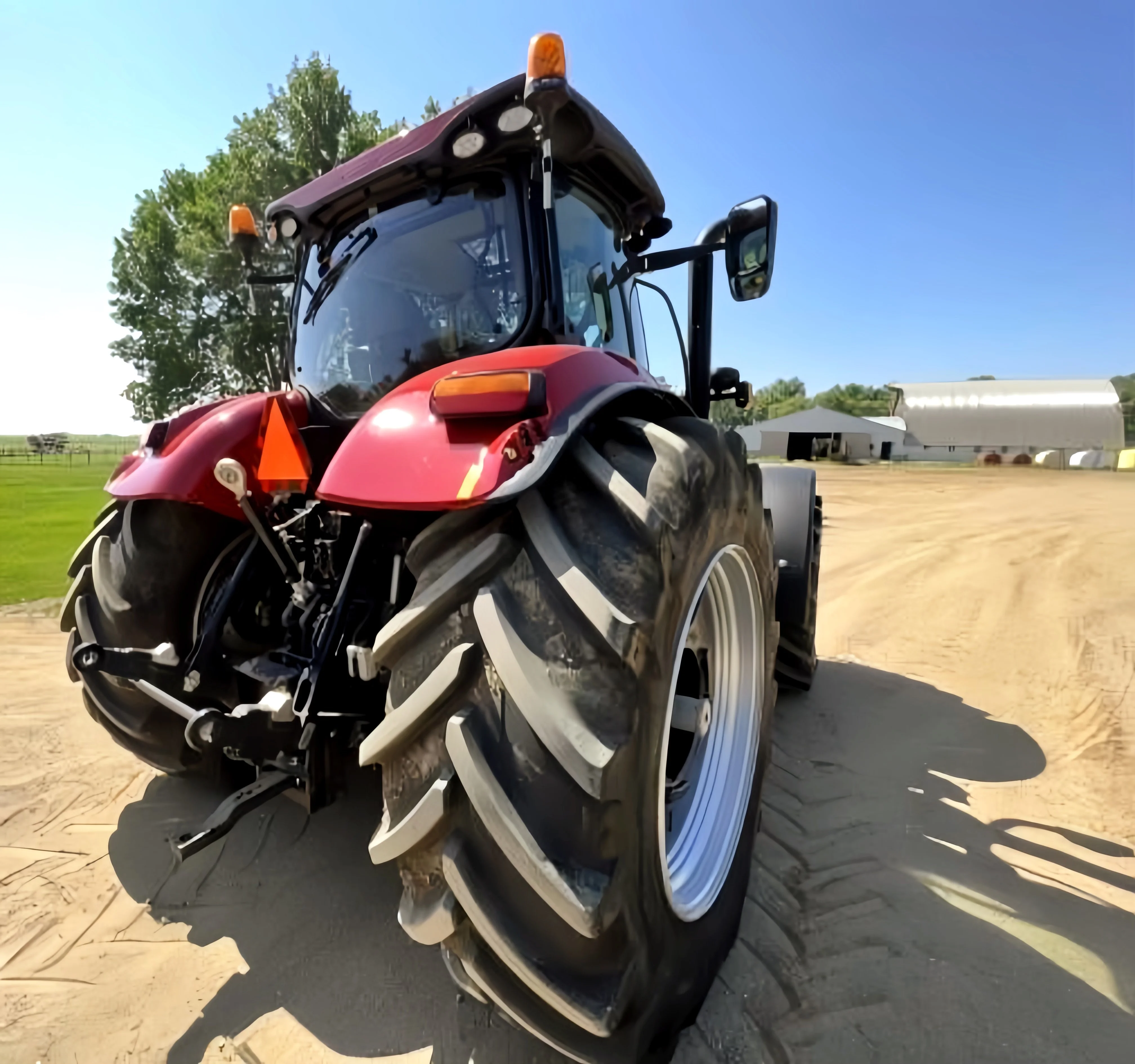 Second Hand Excellent Condition 2022 CASE IH PMA 185 Agricultural Wheel Tractor Ready to Ship