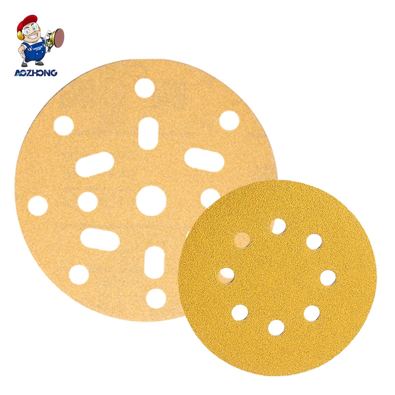 Ao zhong factory size customization 16 inch sanding disc aluminum oxide  abrasives for walls