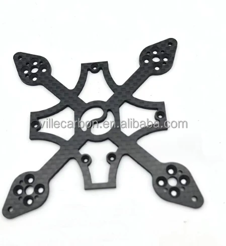 OEM/ODM CNC Laser Logo Carbon Fiber Car Keychain Cnc Cutting Carbon Fiber Key Chain Custom Car Logo