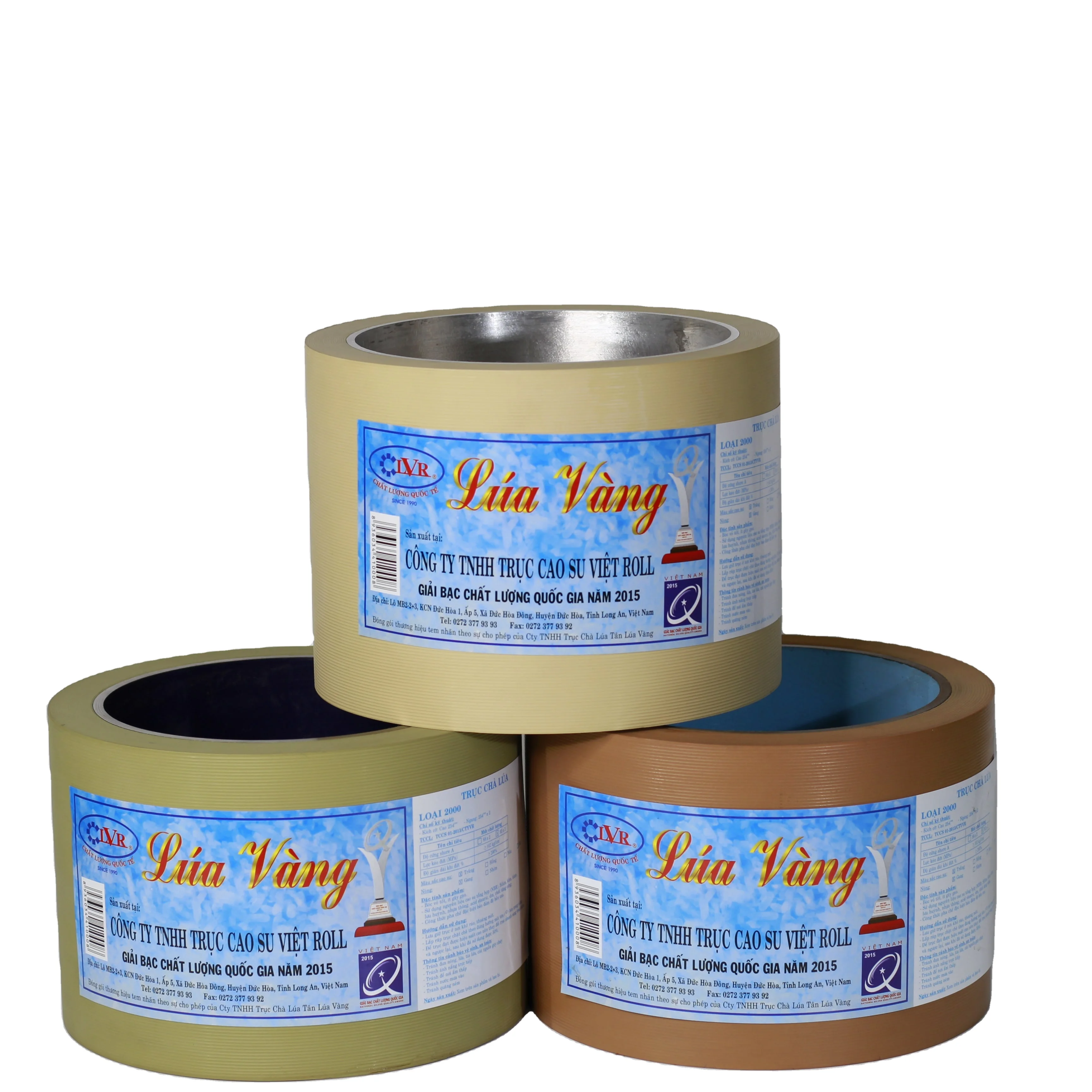 Aluminum Drum Rice Mill Rubber Roller for Rice Mill Machine Parts Roller 6 Inch Rubber Rolls 85-95 Shore Long Lasting in Use NBR