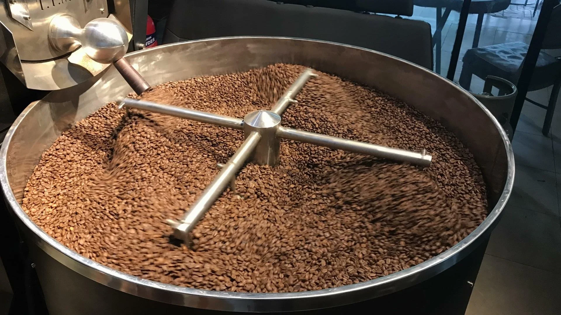 Commercial Stainless Steel 30 Kg Roaster For Coffee Bean with Chaff Collector