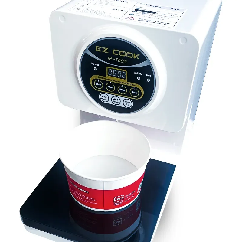 EZCOOK Instant Noodle Cooker Automated Noodle Station Induction Ramen Maker Gourmet Cooking Innovation Instant Meal Solution