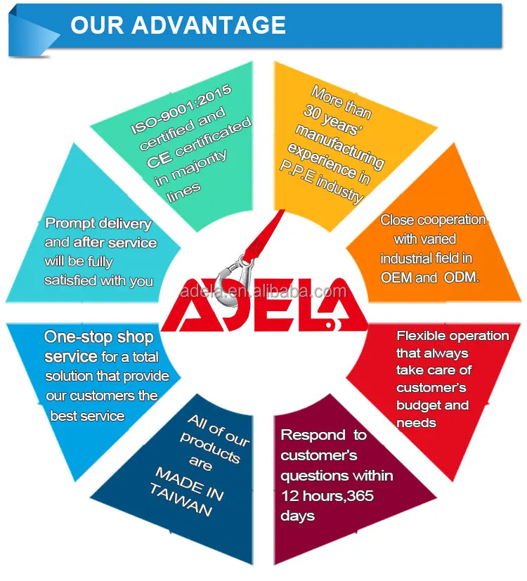 Taiwan ADELA rock climbing carabiner with CE 