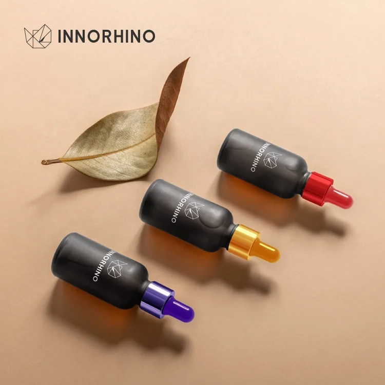 Glass Flask Essenal Sexual Lubricant Oil Bottle Dropper INNORHINO