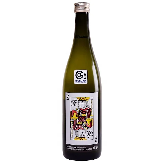 KING High Quality Junmai Ginjo Popular Japan Sake Wine Beverage 720ml per bottle japanese rice hot sake soft water alcoholic