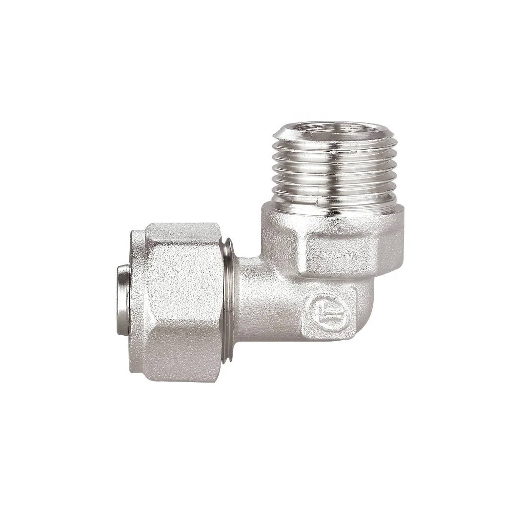 1216 To 2632 Male Brass Compression Elbow Fittings