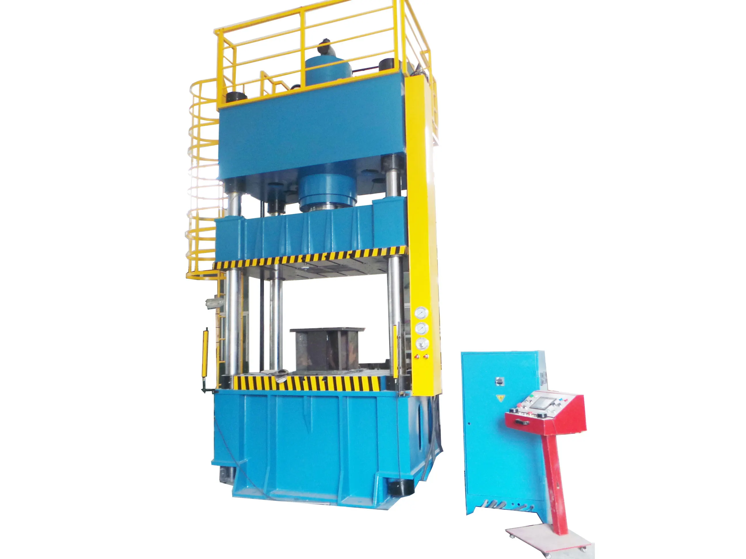 Customized 4 Post Hydraulic Press 250t  Machine For Metal Materials