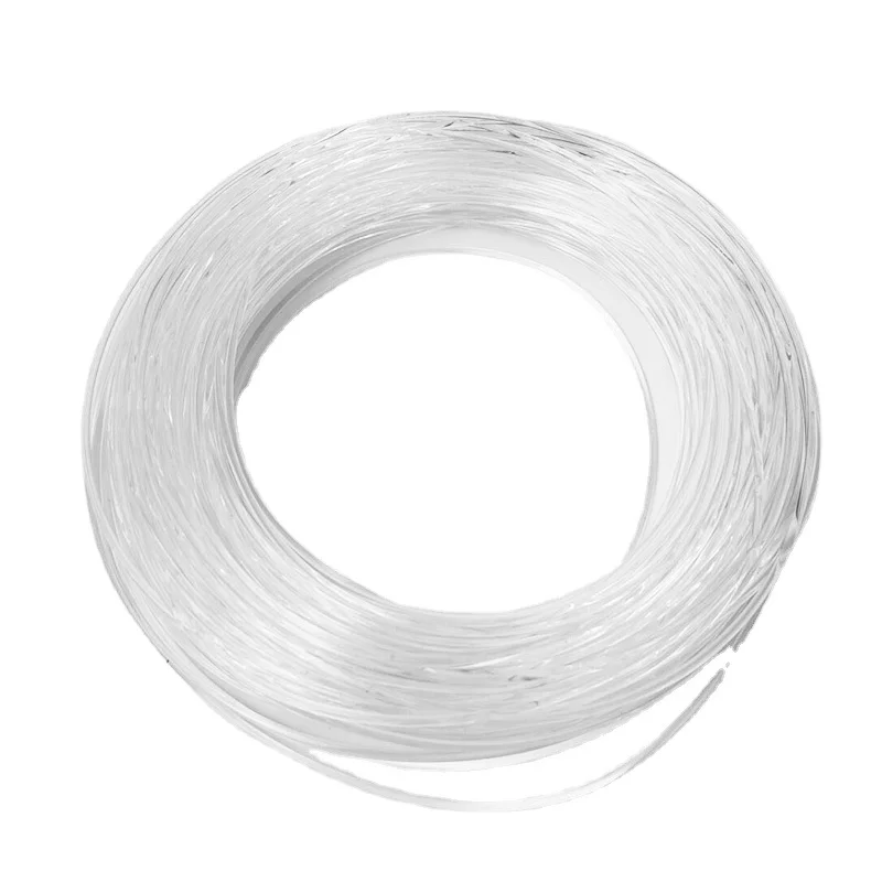 solid side glow clear or milky MMA 2mm 3mm 4mm 6mm 8mm 10mm plastic fiber optic for lighting decoration emitting multi colors