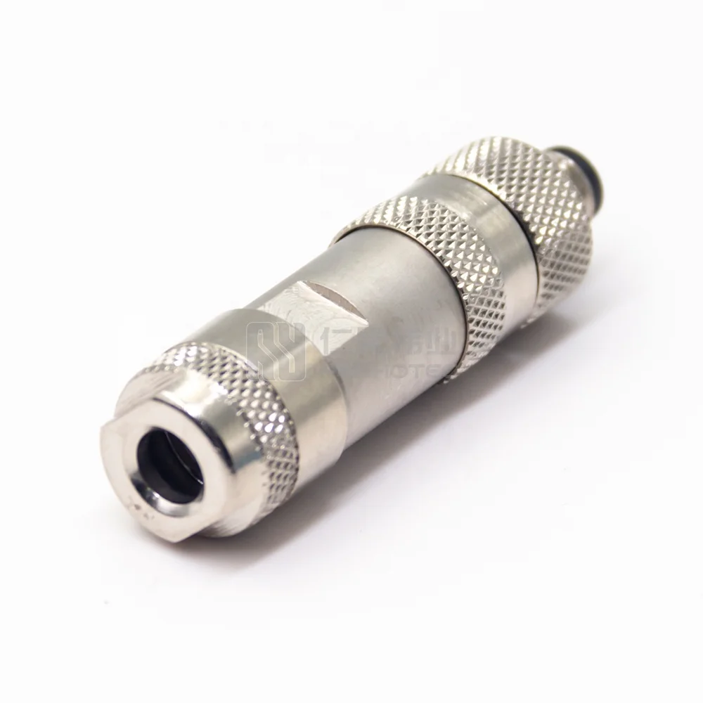 M8 3 Pin Male Shielded Right Angle PCB Connector M12 M16 M18 M20 Waterproof