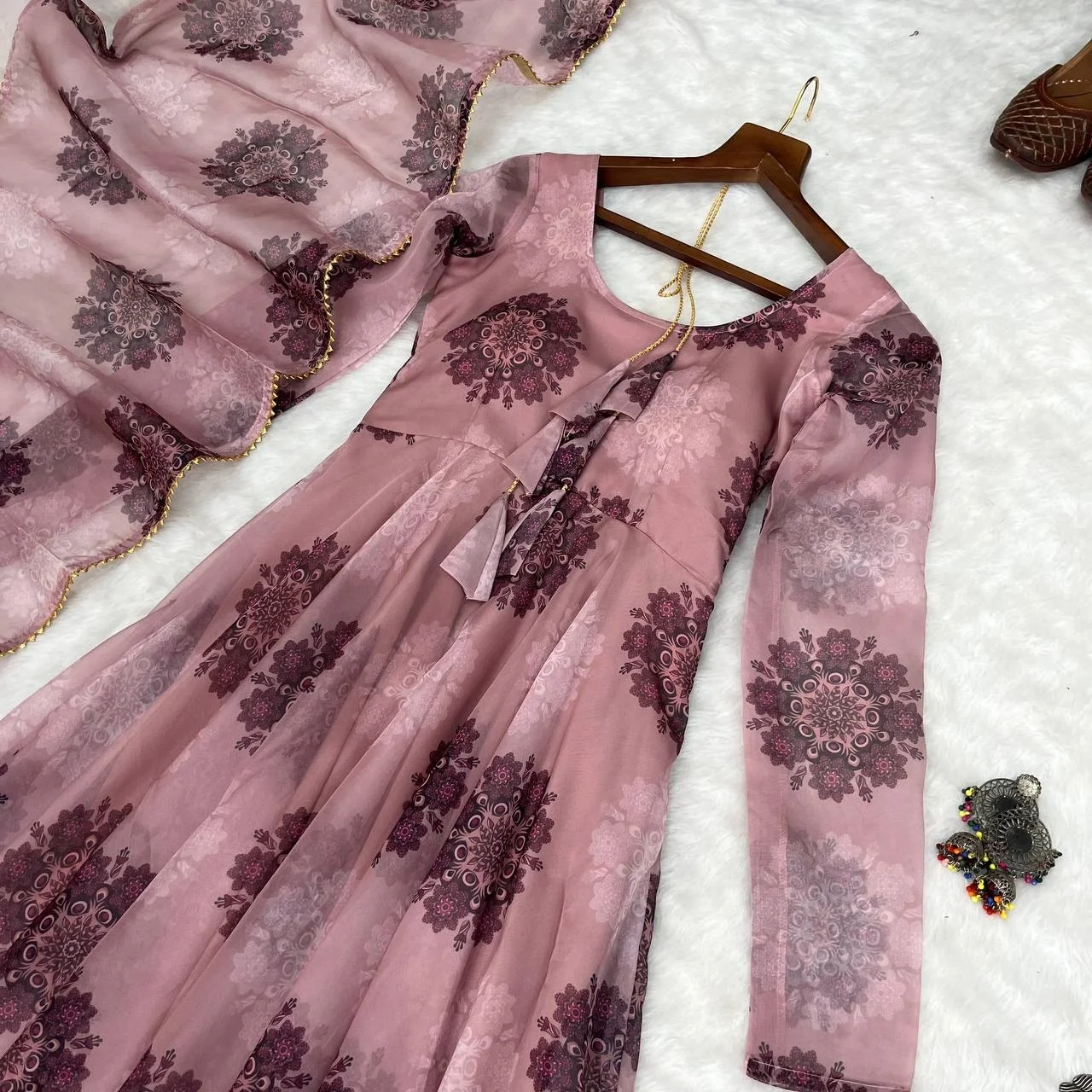 Новое традиционное индийское пакистанское платье FULPARI Salwar Kameez в стиле Анаркали для женщин оптовая цена Болливуд