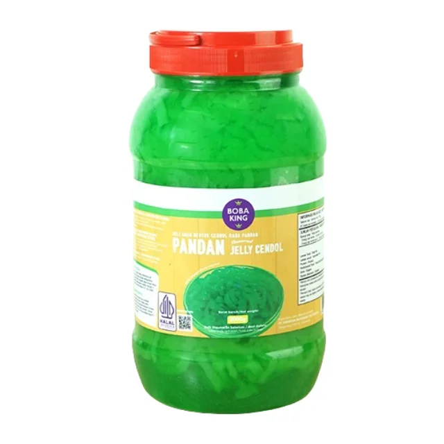 Best quality Pandan Cendol Jelly flavor product 2kg for drink healthy bubble tea with superior quality
