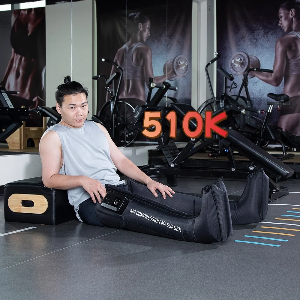 Factory 510K 8 Levels Intensity Air Compression Boots Legs Compression Boots Blood Circulation Wireless Air Compression Boots