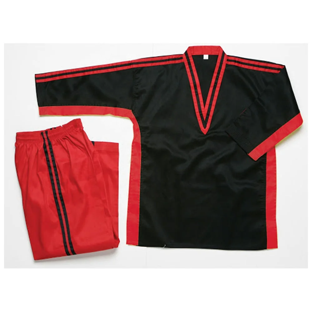  Униформа для тхэквондо из дышащего хлопка базовая униформа взрослых карате добока мужчин и женщин детей