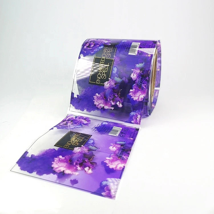 Eco-Solvent Ink Custom Square Roll for Bottle Label Transparent Stickers