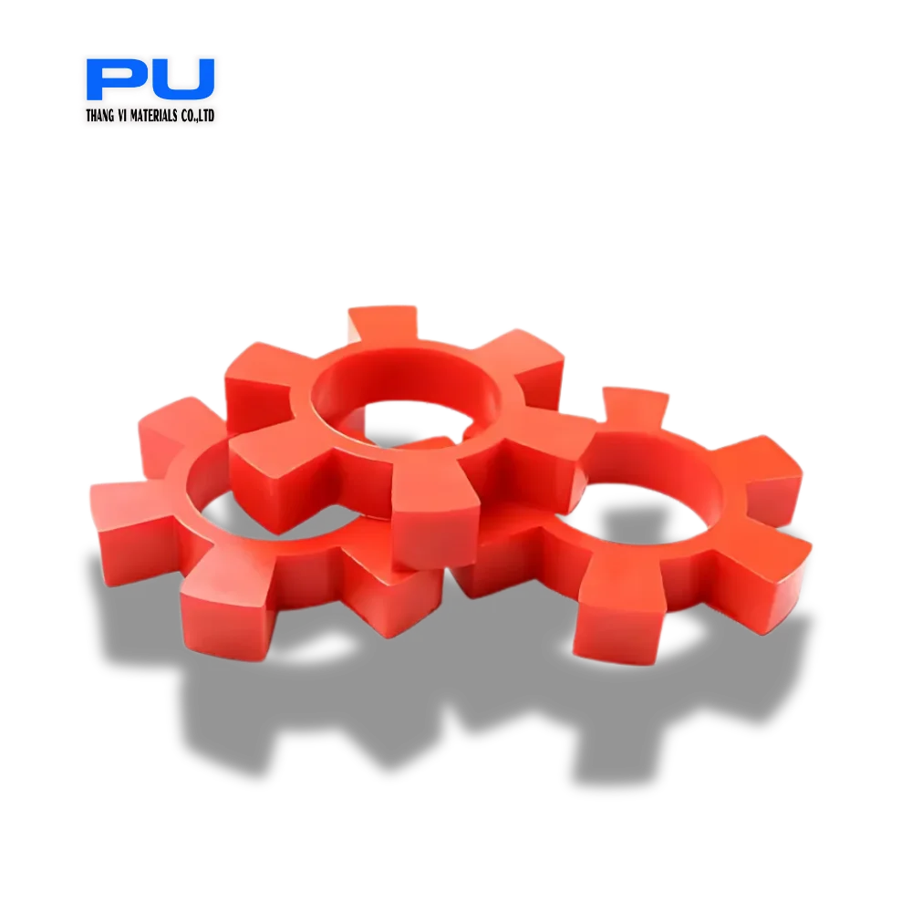 Flexible Rigid Polyurethane (PU) Couplings Customizable OEM Elastic Ring Coupling Cushion Spider Inserts Rubber Material Sale
