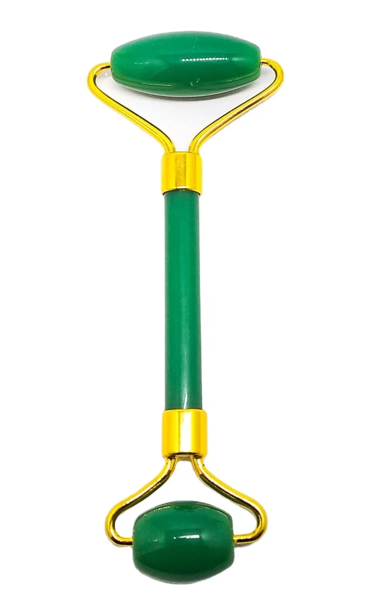 Factory Price Best Quality Natural Green Jade Face  Roller | Massage Roller | Gemstone Roller From India