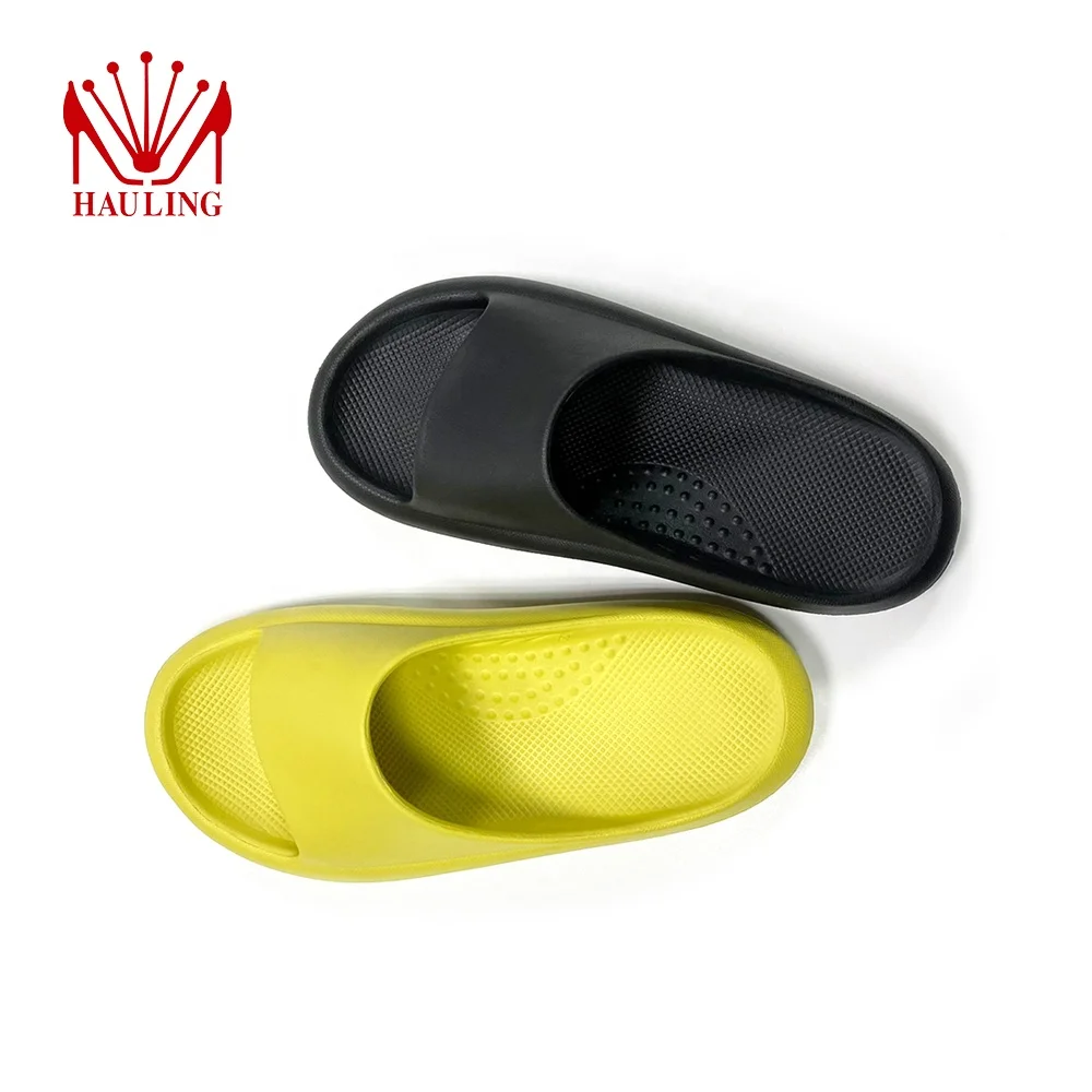 2022 thick-soled slippers female household EVA multicolor non-slip plastic flip flops custom logo eva sandals men
