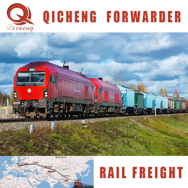 UK shipping agent Professional railway transport to UK FBA Amazon China DDP door to door rail freight forwarder China