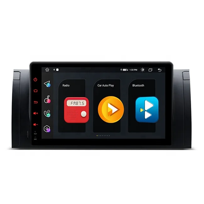  9 дюймов Восьмиядерный Android автомобиль радио плеер GPS навигации со встроенным carautoplay и авто DSP Встроенный 4G для BMW