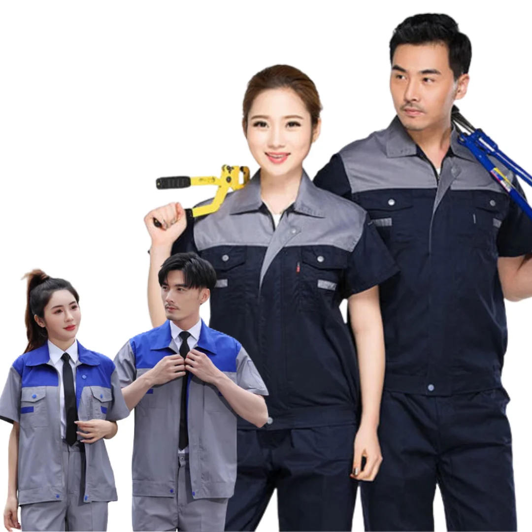 VN MANUFACTURER plus size working clothes uniform construction oil field & gas car wash work clothes jacket FMF uniform OEM/ODM