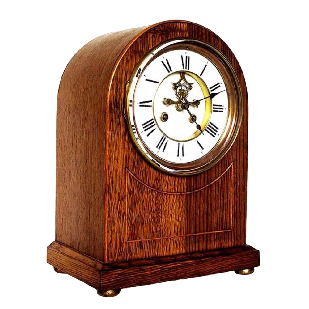 Desk Clock Home Decor Round Maritime Nautical Hanging Watch Hot Selling Alarm Clock Antique Nautical Clock Antique Brass Metal
