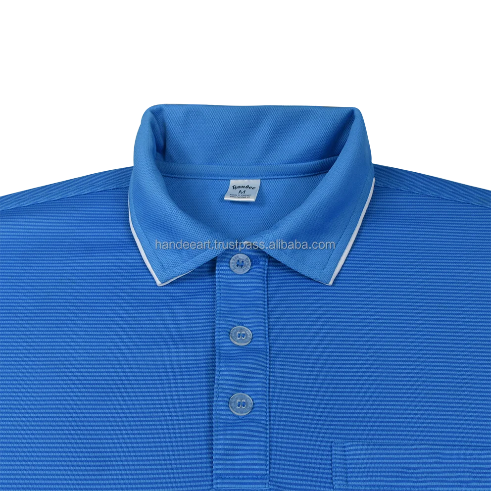 Factory Wholesale Custom High Quality Polo Shirts Branded Plain Polo Shirts Polo T shirt Fabric 100% Cotton For Working