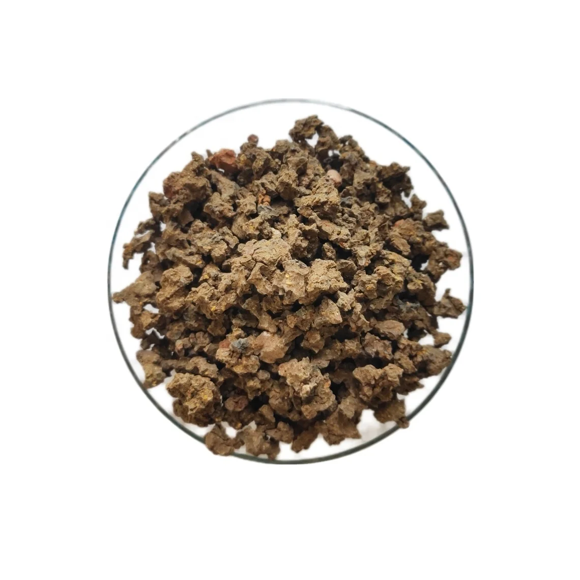 Earthing grade Processed Sodium Bentonite Lumps in 25 KGS bag packing from Asian Minerals and Allied Industries India
