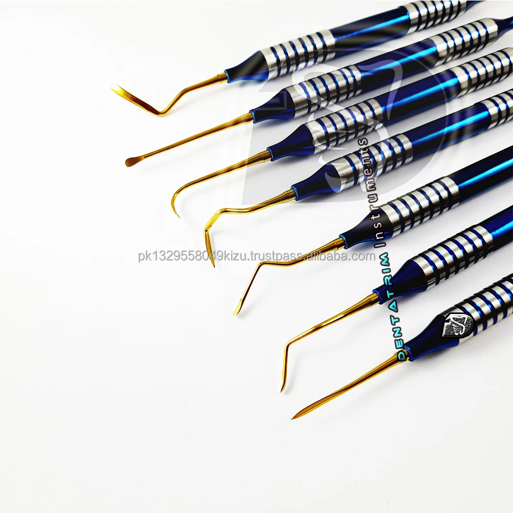 Vista Tunneling Instruments Set of 7 Pieces Dental Implant Vistal Procedure CE PK