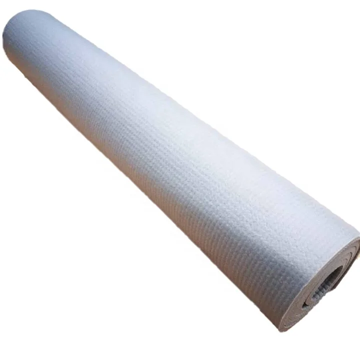 TPE Grey Exercise Pilates Soft Thick Rubber EVA Safety Roll Yoga Mat Stretch Dance Recovery Non-Slippery Pad Foam
