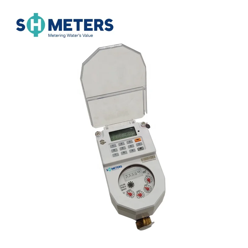 15mm-20mm sts prepaid water meter with customer interface unit