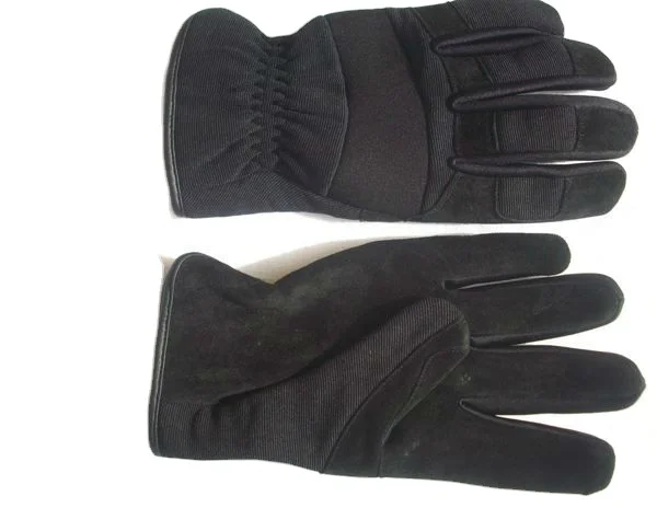 Premium quality custom logo Genuine leather motorbike winter gloves UK