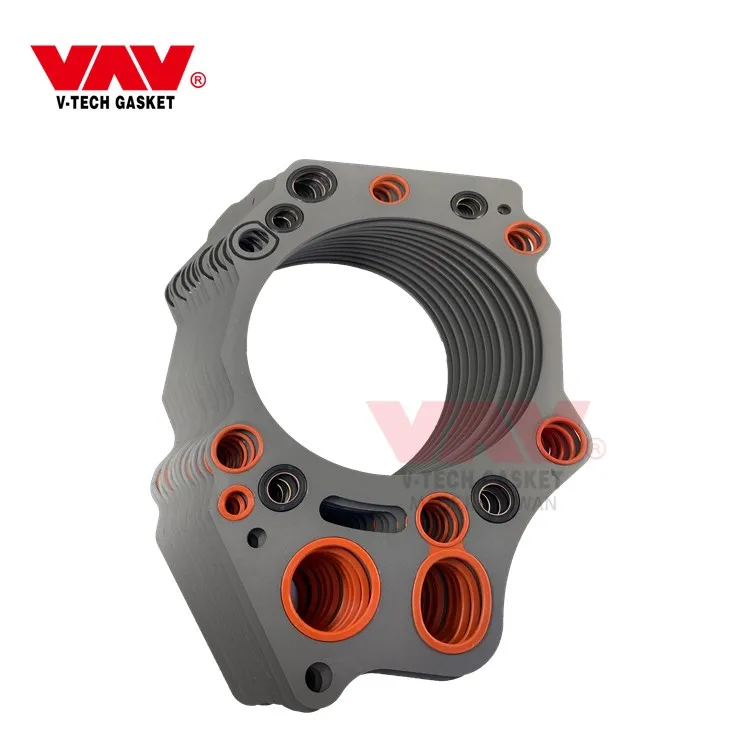 6210-17-1814 SA12V140 Diesel Cylinder Head Engine Full Gasket for Komatsu
