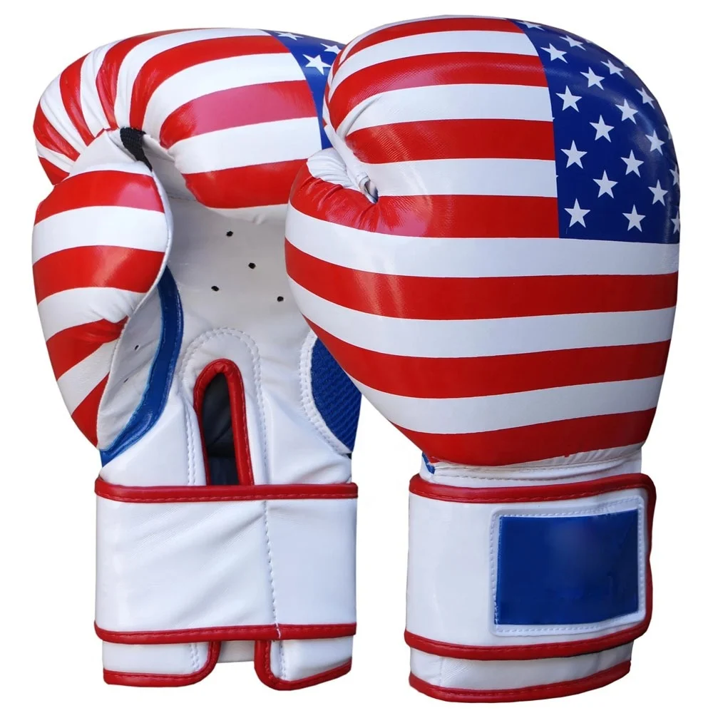 Боксерские кикбоксинг Муай Тай тренировочные перчатки гелевые спарринговые