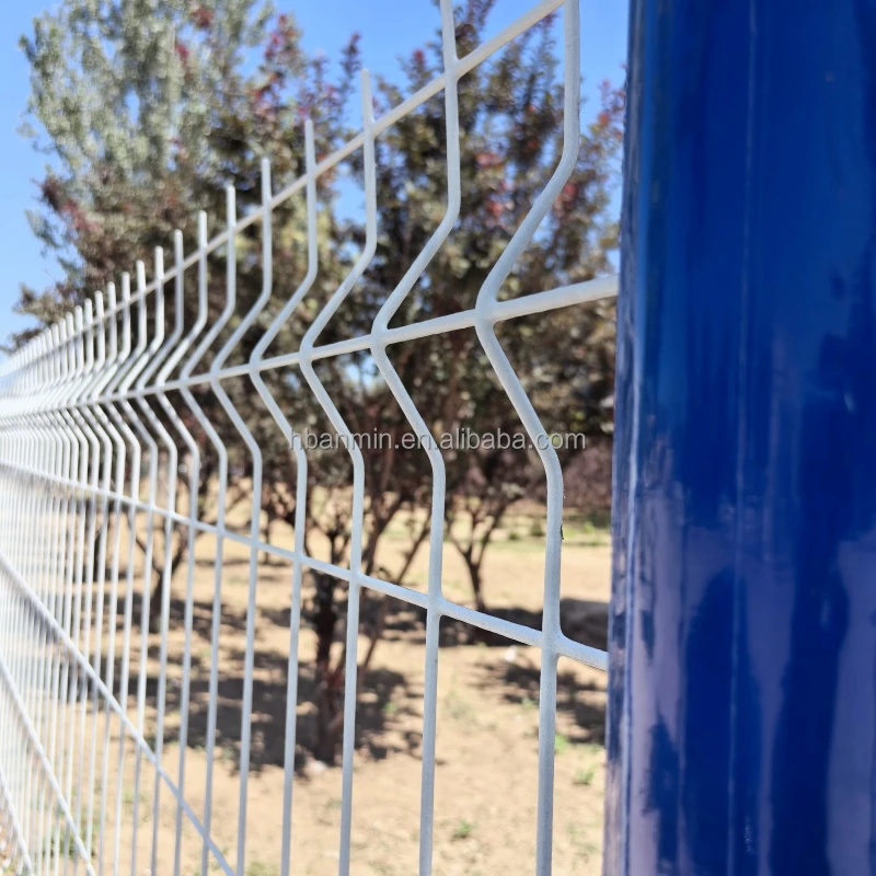 Easily Assembled Net PVC Strip Mesh Weld Used Wire Cloture Panels3d Fence