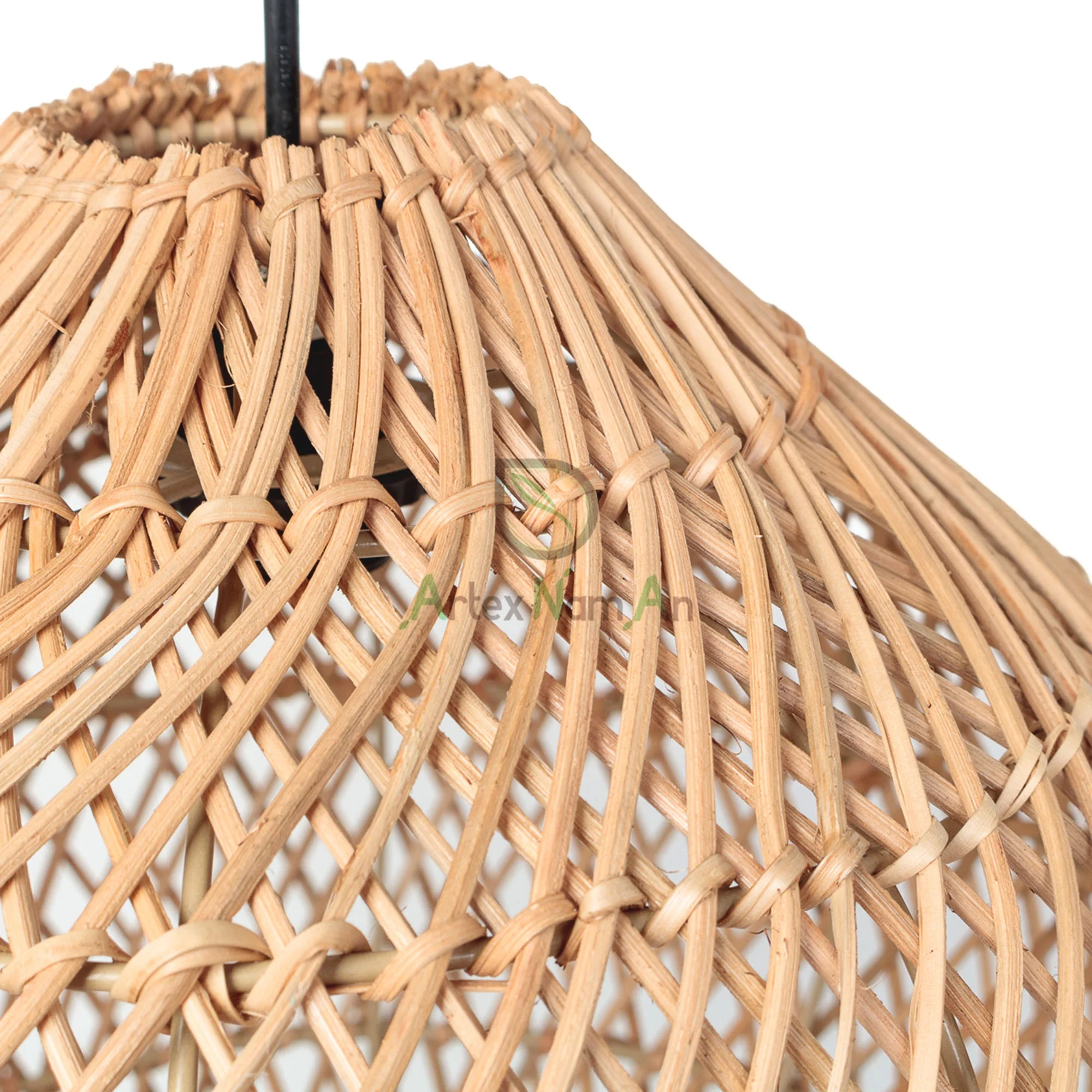 Handmade wicker rattan pendant lights kitchen hanging/bali hanging lamp shade frame/boho ceiling light lampshade for room decor