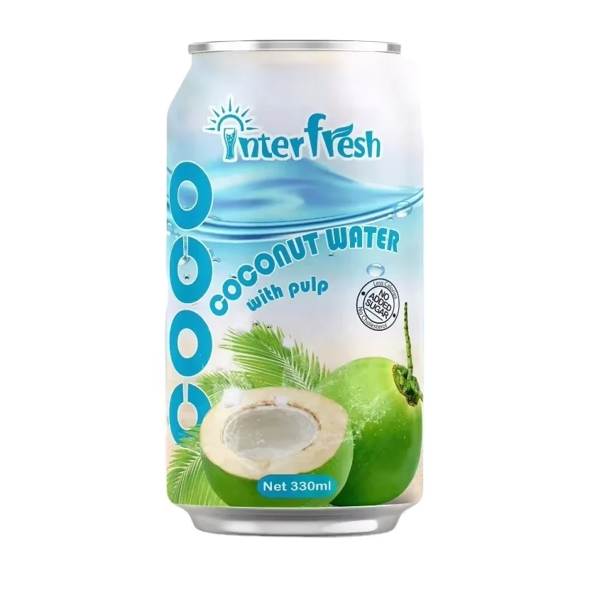 Coconut Water Fruit Juice Drinks 100% Natural Vietnam Juice Manufacturer High Quality Asia Fruit Juice