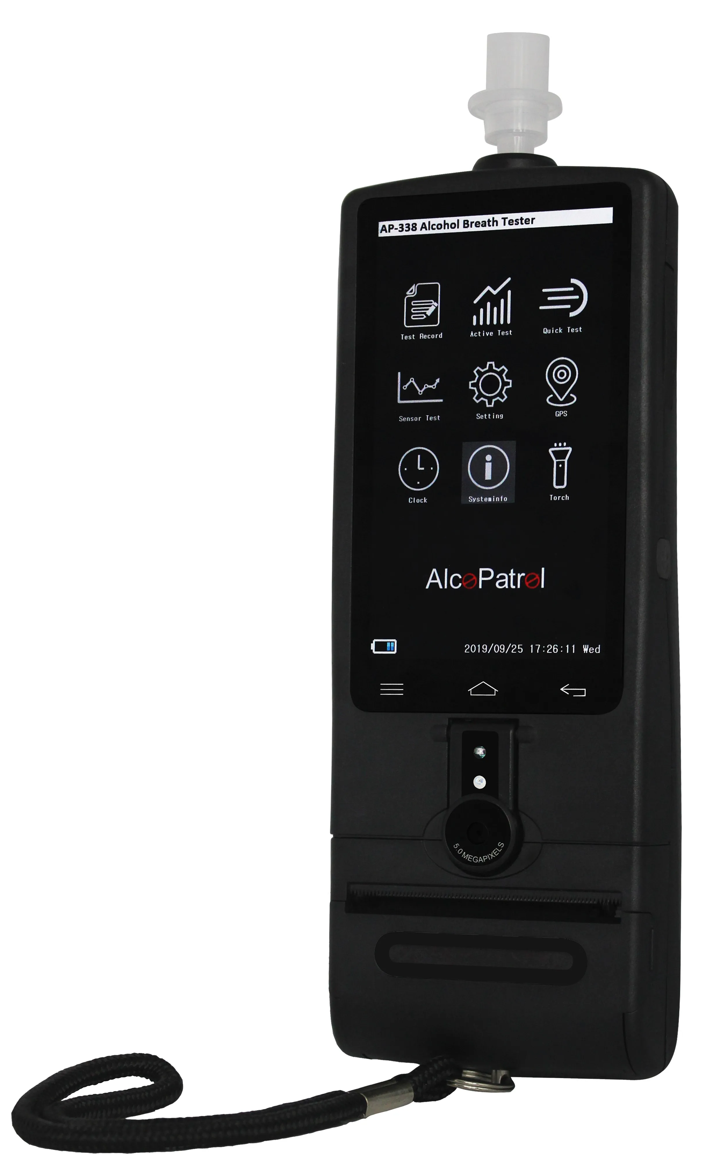 Новый дизайн, оригинальный производитель, алкотестер полицейского класса