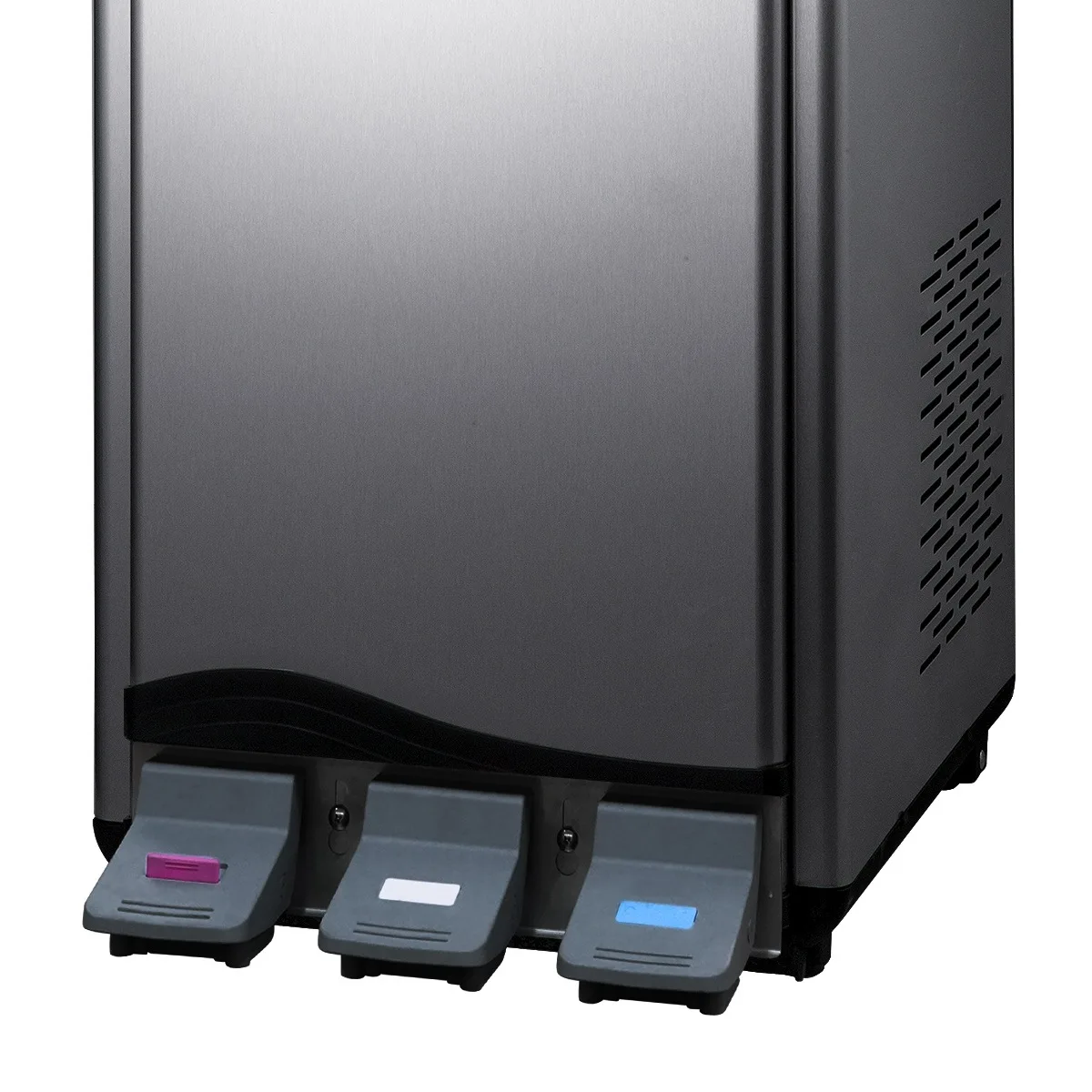 Buder Taiwan POU Foot-Operated Hot Cold Water Dispenser 5L Hot 4.1L Cold Stainless Steel Vacuum Tank Electric Power Source Stand