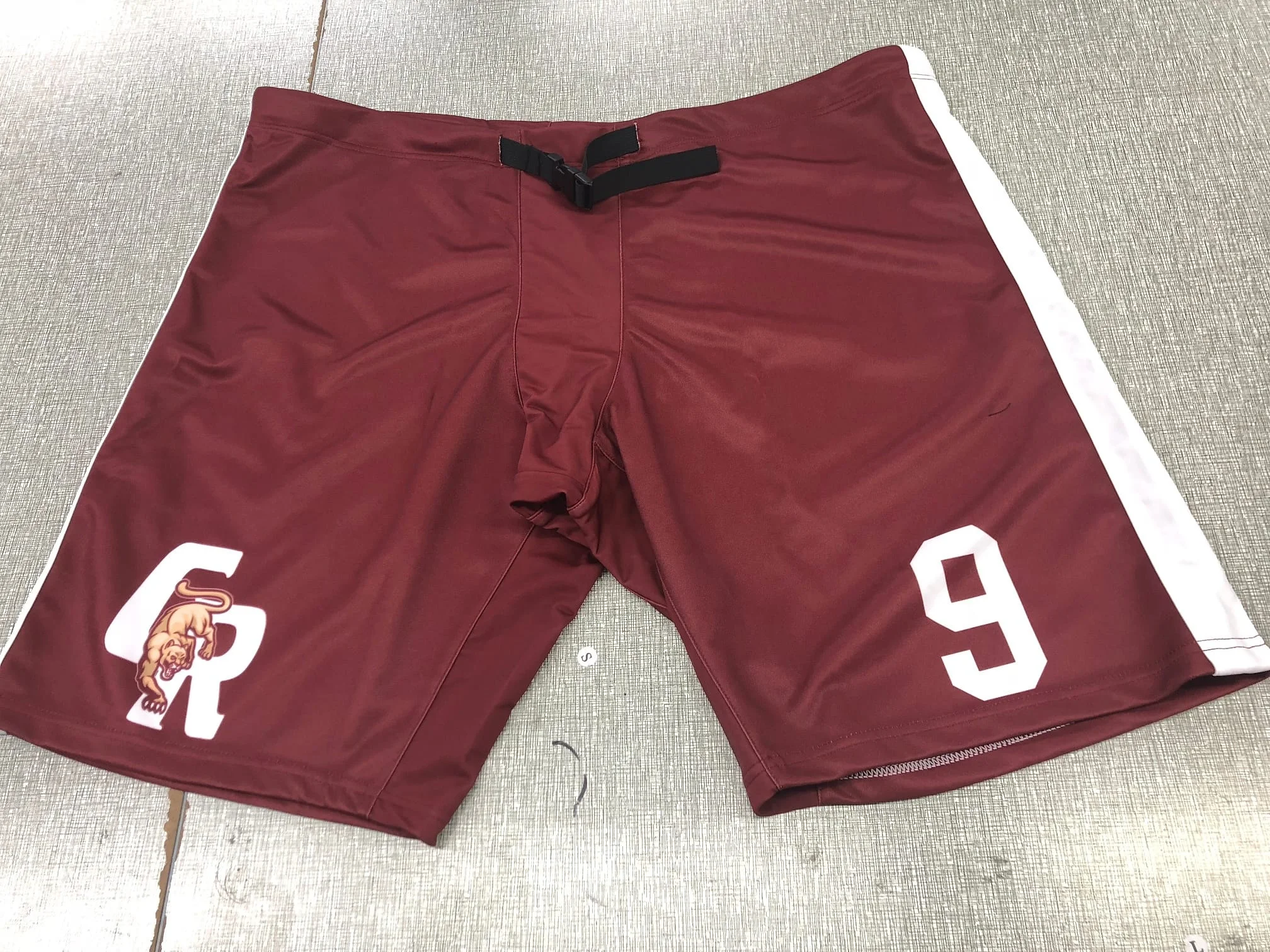 custom high quality college ice hockey uniforms double sided fully sublimation print gum patches 100% poly team hockey jerseys