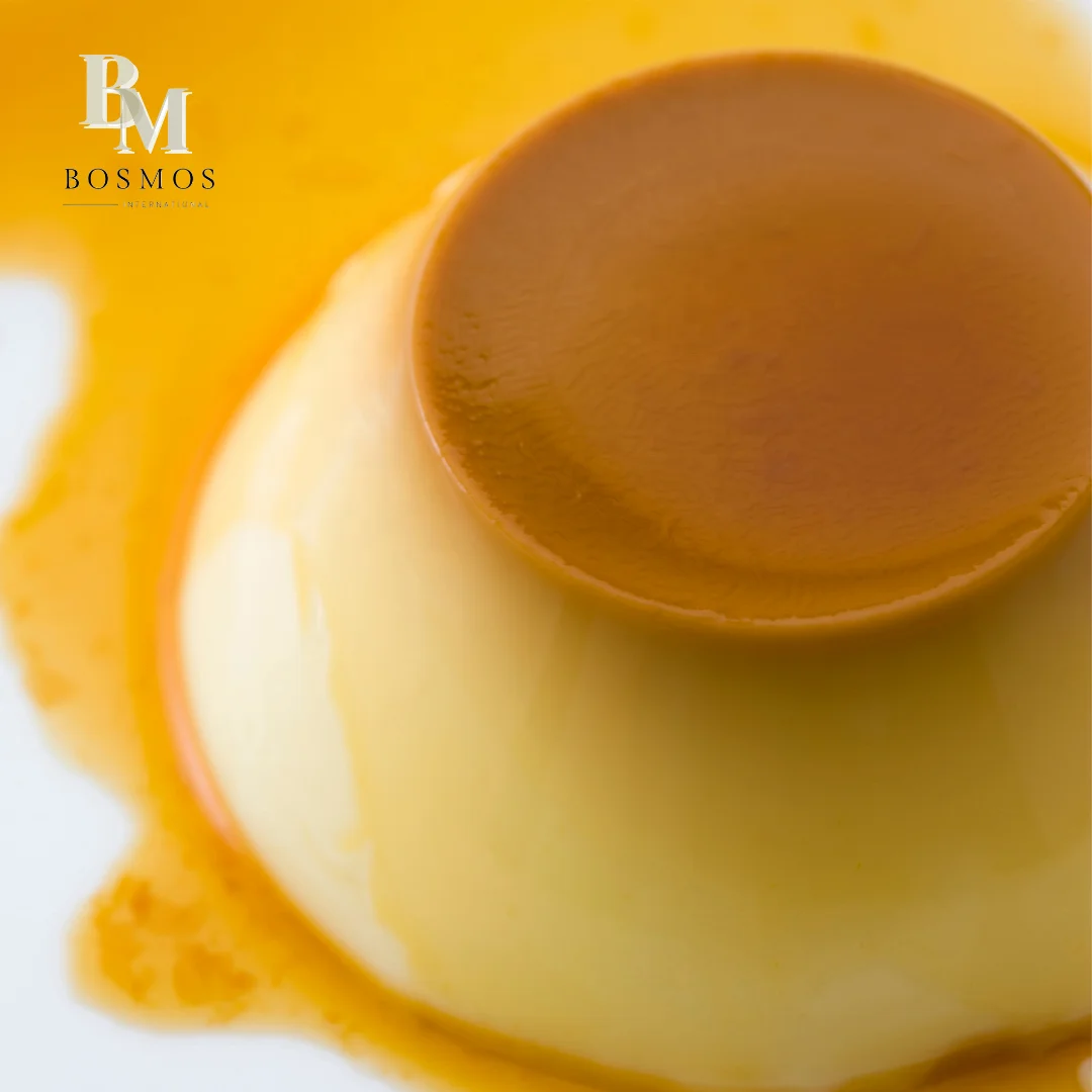 Bosmos_  Caramel Egg Pudding Powder 1kg- Best Taiwan Bubble Tea Supplier, Caramel Egg Pudding Powder