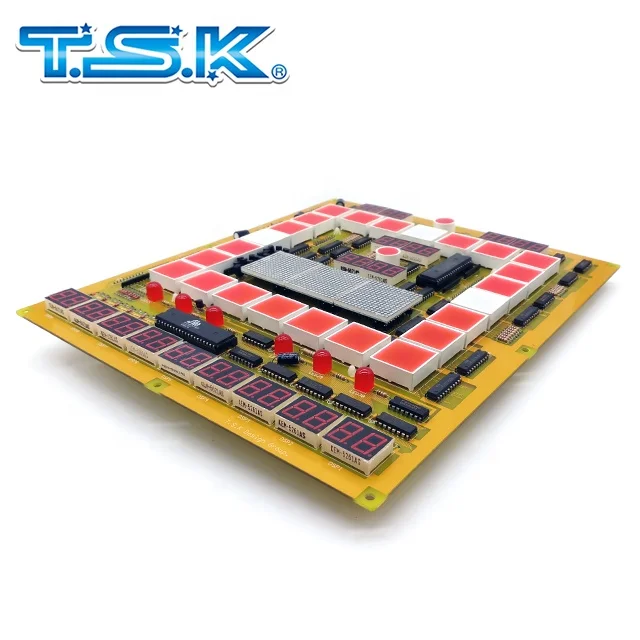 MY-6 Soccer : TSK Taiwan Coin Operated Arcade Coin Pusher Game Machine Tragamonedas Taiwanesas PCB