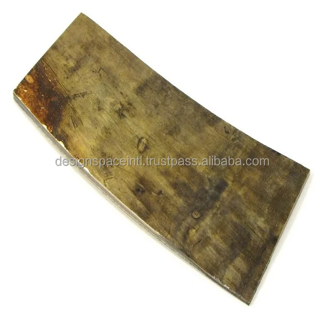Splendid Solid Natural Horn Serving Plate with reasonable price