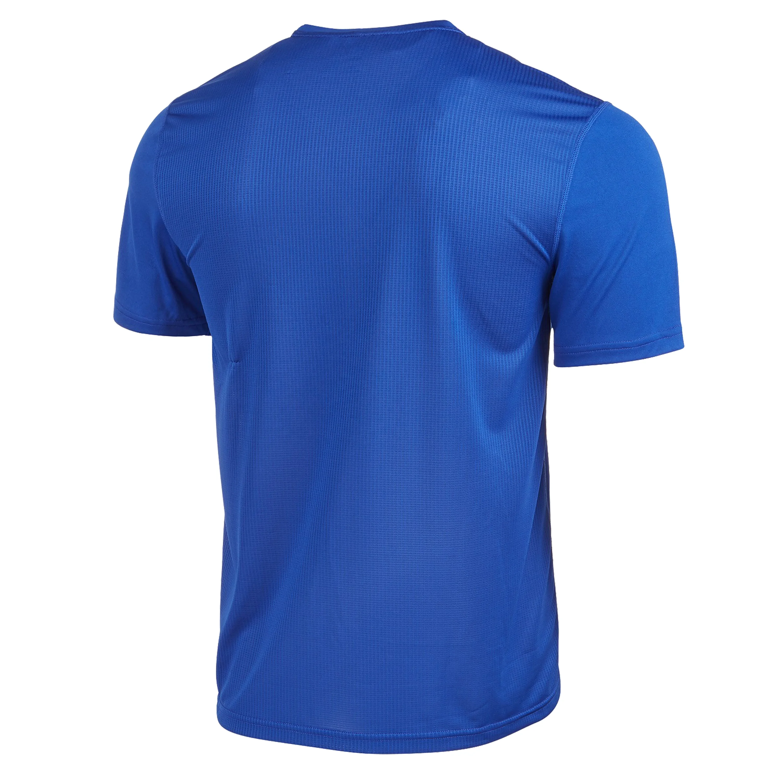 Sporty customized 100% recycled polyester quick dry short sleeve regular fitted men summer t shirt clothing wholesales