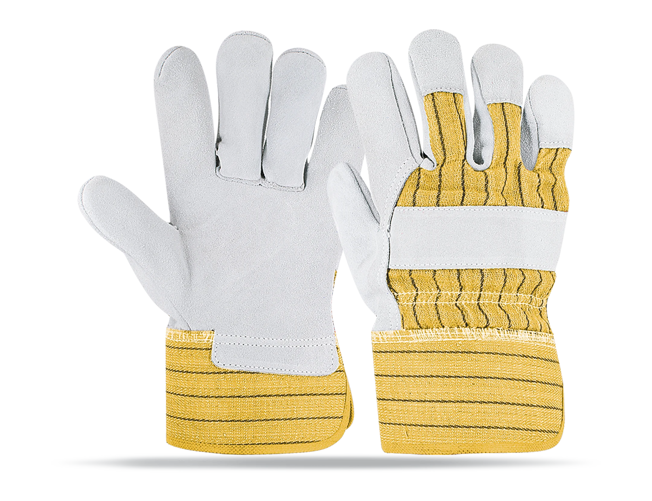 Heavy Duty Canadian Rigger Gloves split leather gloves Working gloves thumb stone heavy Duty wholesale