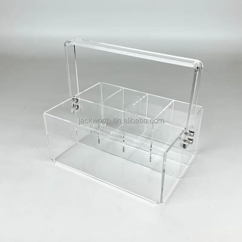 Acrylic utensil holder silver tableware holder