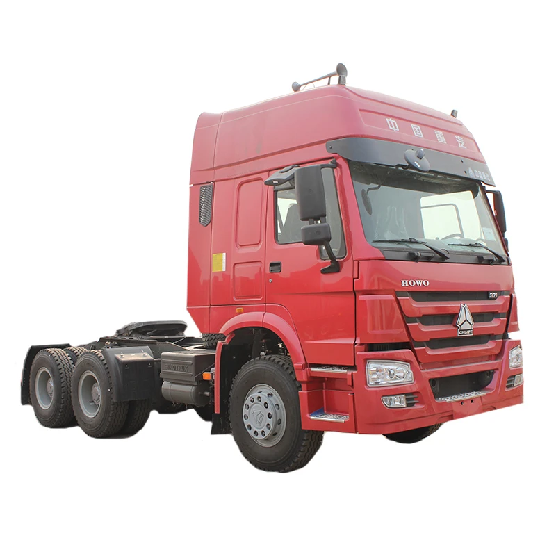 Хорошая цена Sinotruk 4X2 HOWO 371 hp 6 колес евро 2 левый привод Электрический грузовик Phorse/трактор на продажу