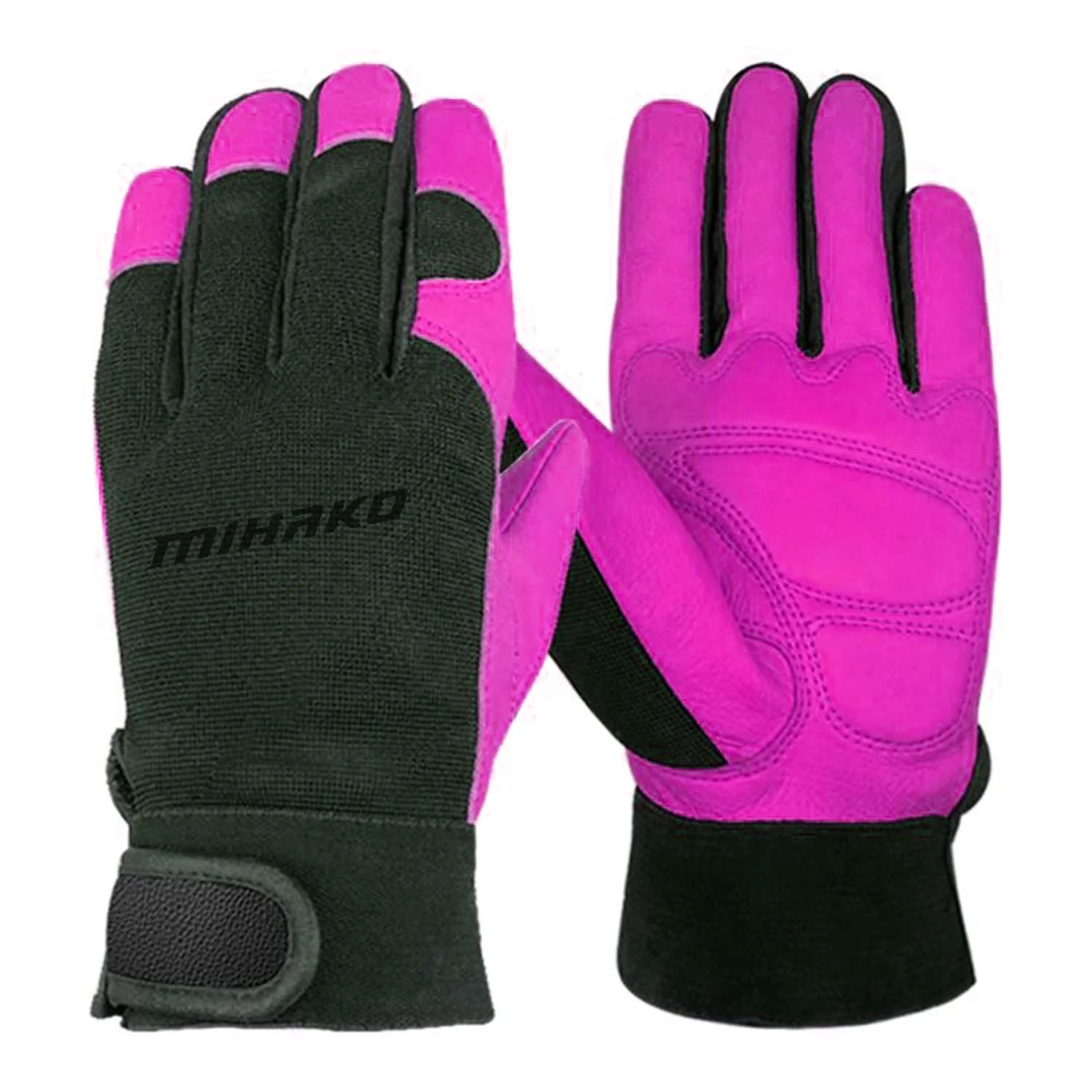 Ударопрочные резиновые защитные перчатки оптовая продажа противорезные механические рабочие для строительства ударопрочные