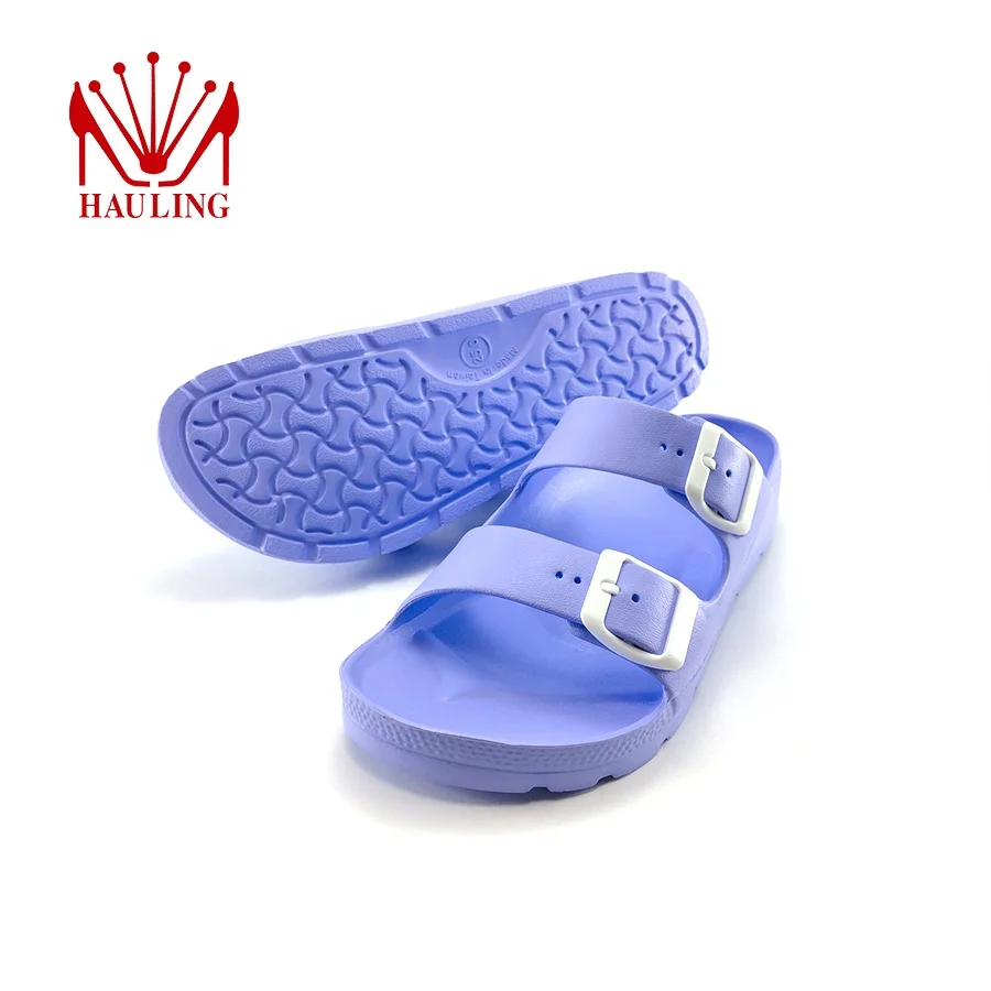Summer outdoor Anti-Slippery Quick-Drying EVA Material Light Weight Couple Flip Flop Sandals For Beach kito sandals for men