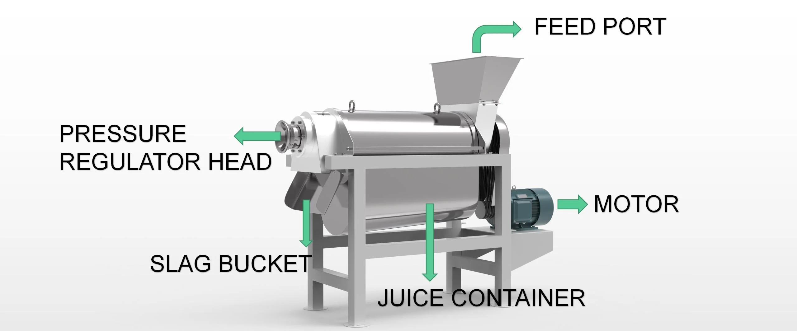BRENU Mango Pulp Making Industrial Juicer For Fruits And Vegetables Commercial Juice Maker Juicing Machine