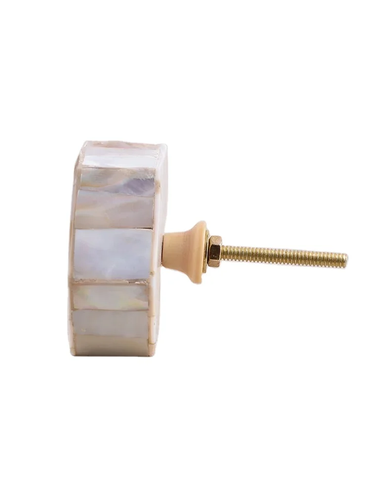Unique Mother of Pearl Cabinet Pulls & Knobs - Decorative Furniture Handles for Drawers, Premium Cabinet Hardware